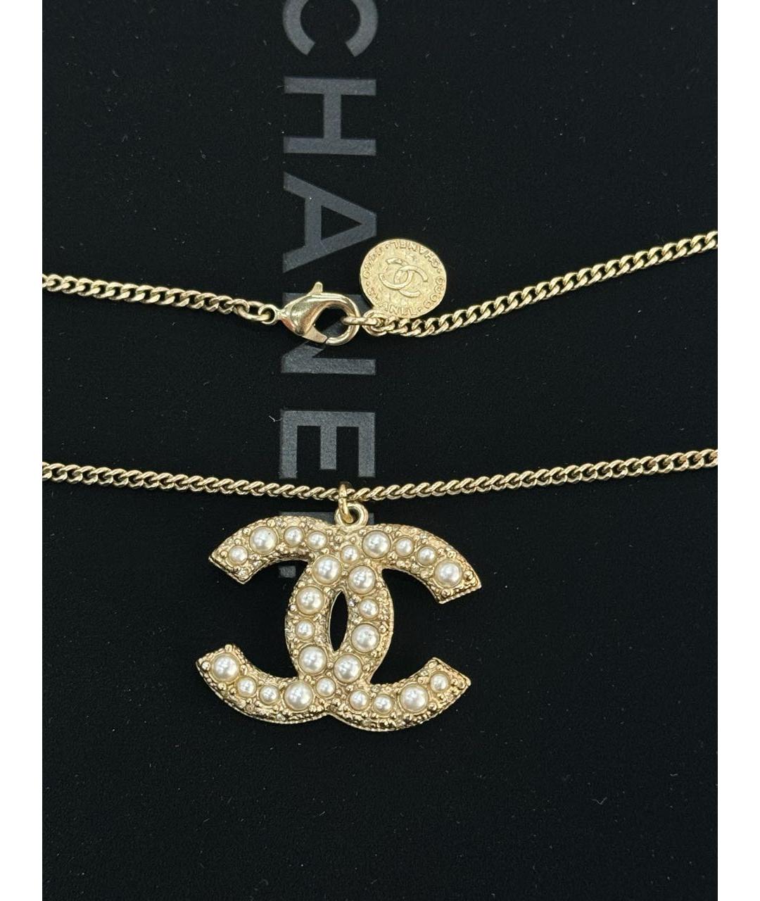 CHANEL Золотое колье, фото 5