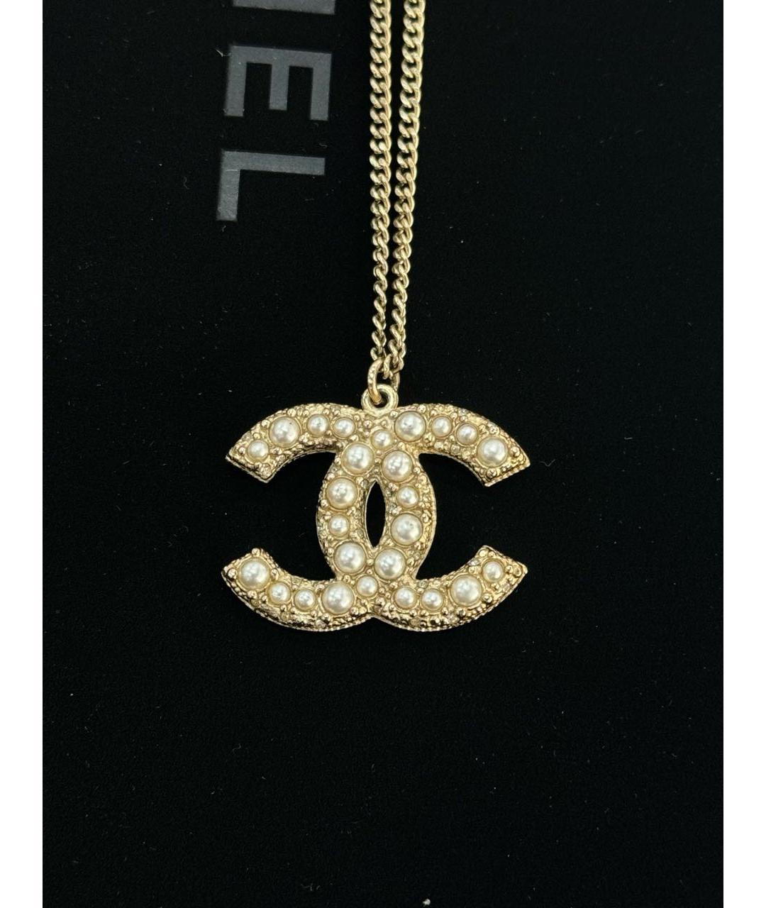 CHANEL Золотое колье, фото 6