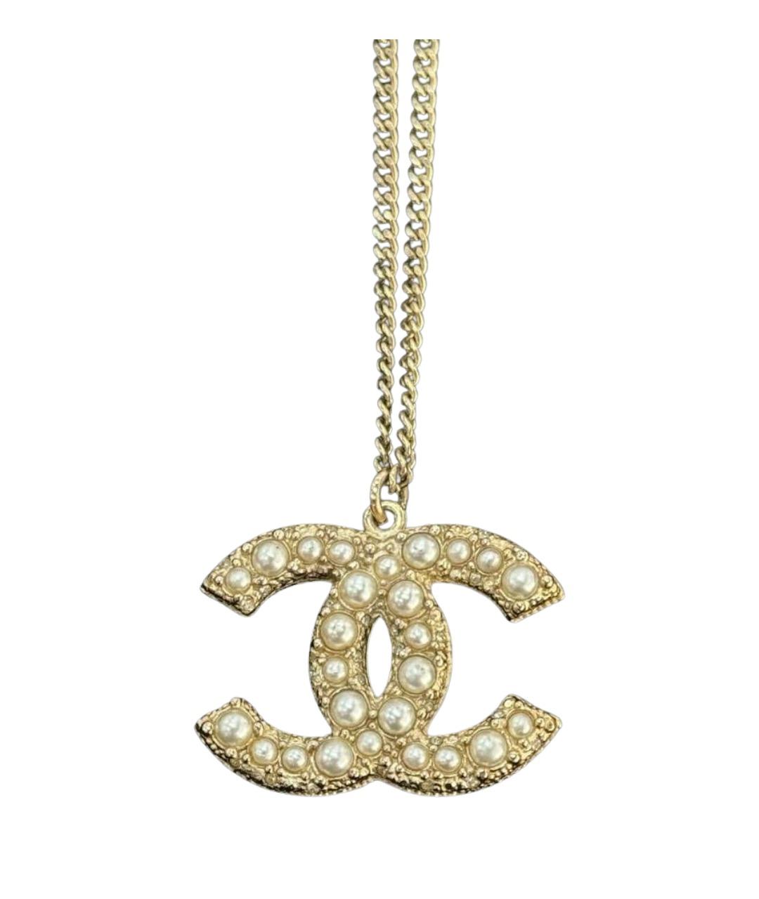 CHANEL Золотое колье, фото 1