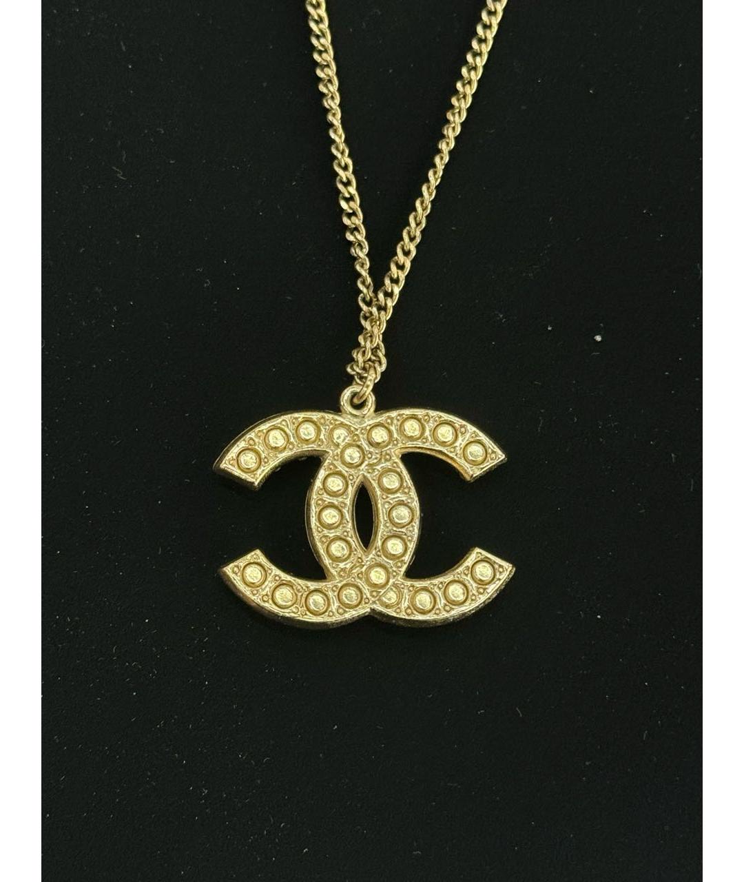 CHANEL Золотое колье, фото 4