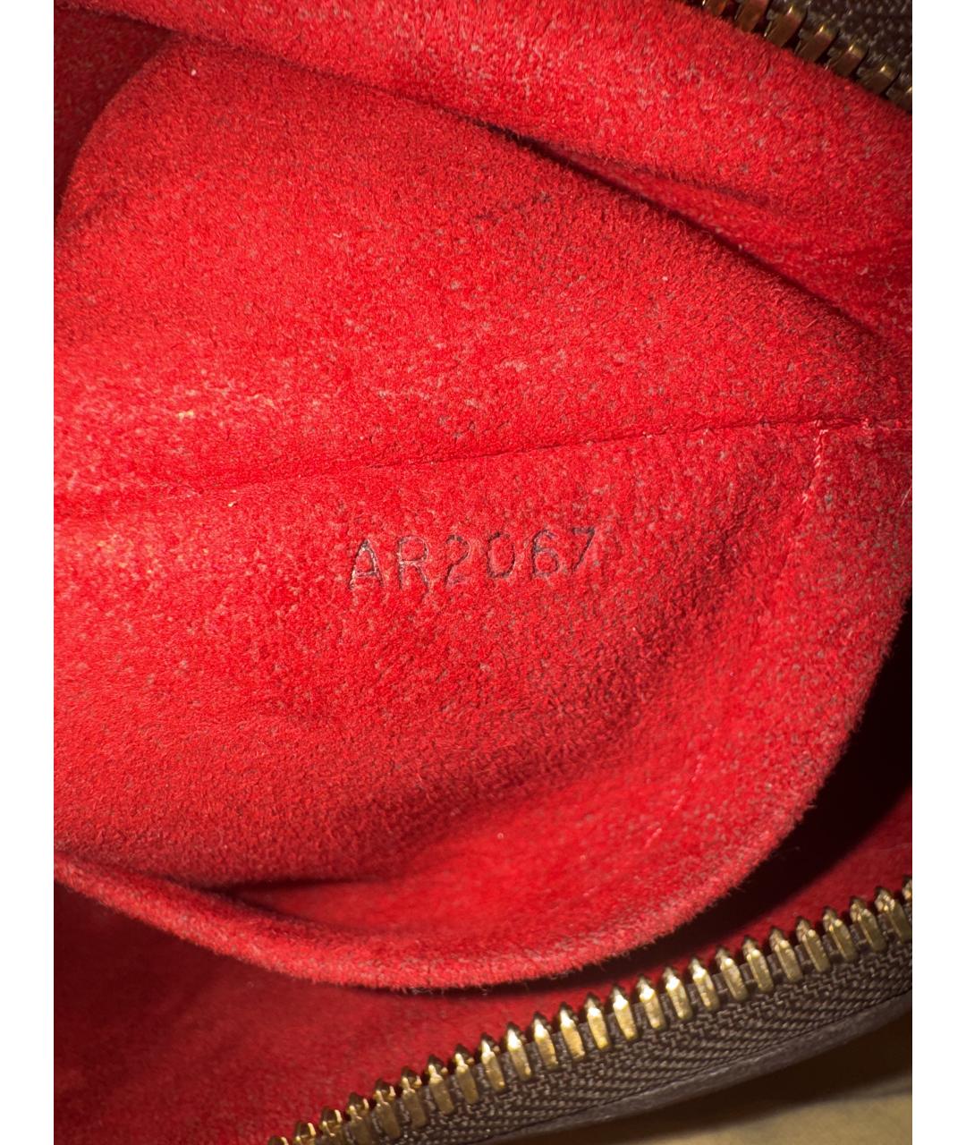 LOUIS VUITTON Коричневая сумка тоут, фото 3