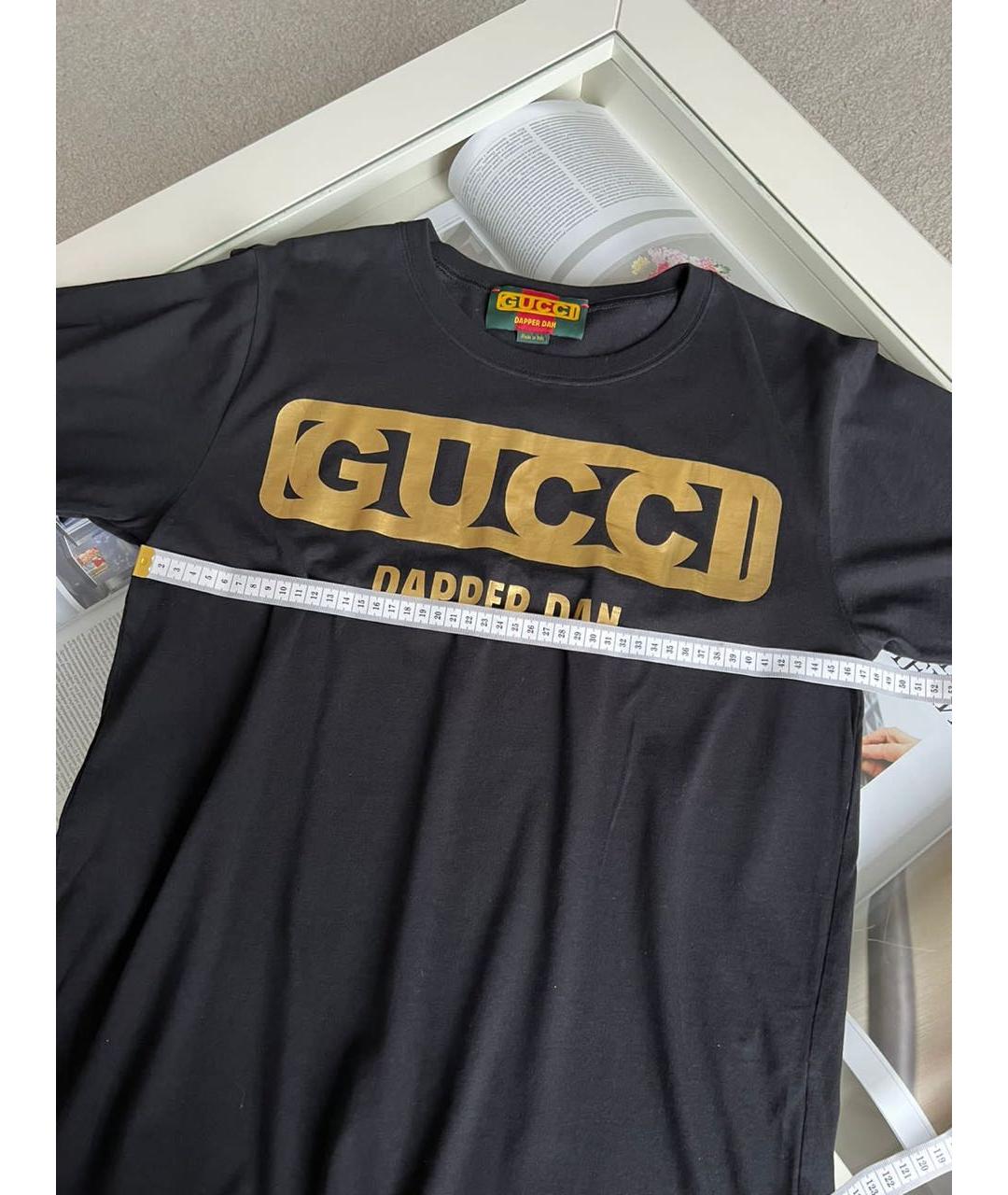 GUCCI Черная футболка, фото 6