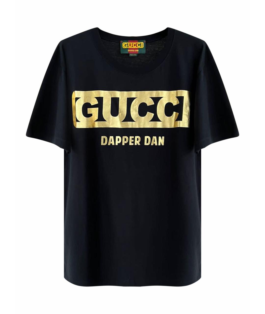 GUCCI Черная футболка, фото 1