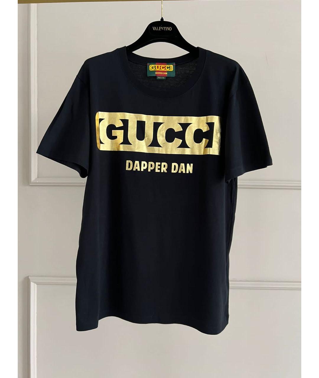 GUCCI Черная футболка, фото 9