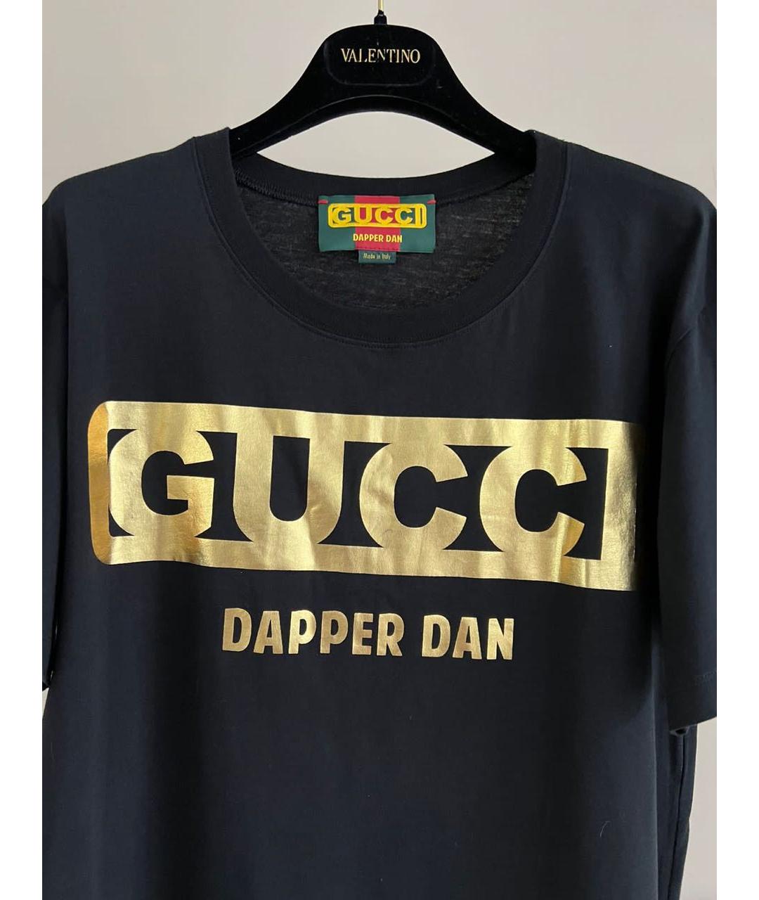 GUCCI Черная футболка, фото 4