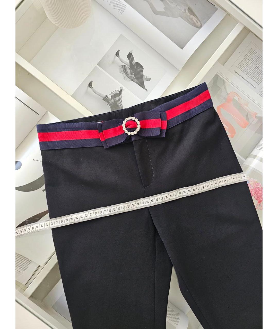 GUCCI Черные брюки узкие, фото 8