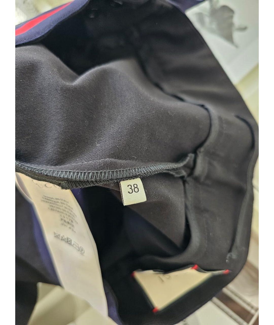 GUCCI Черные брюки узкие, фото 5