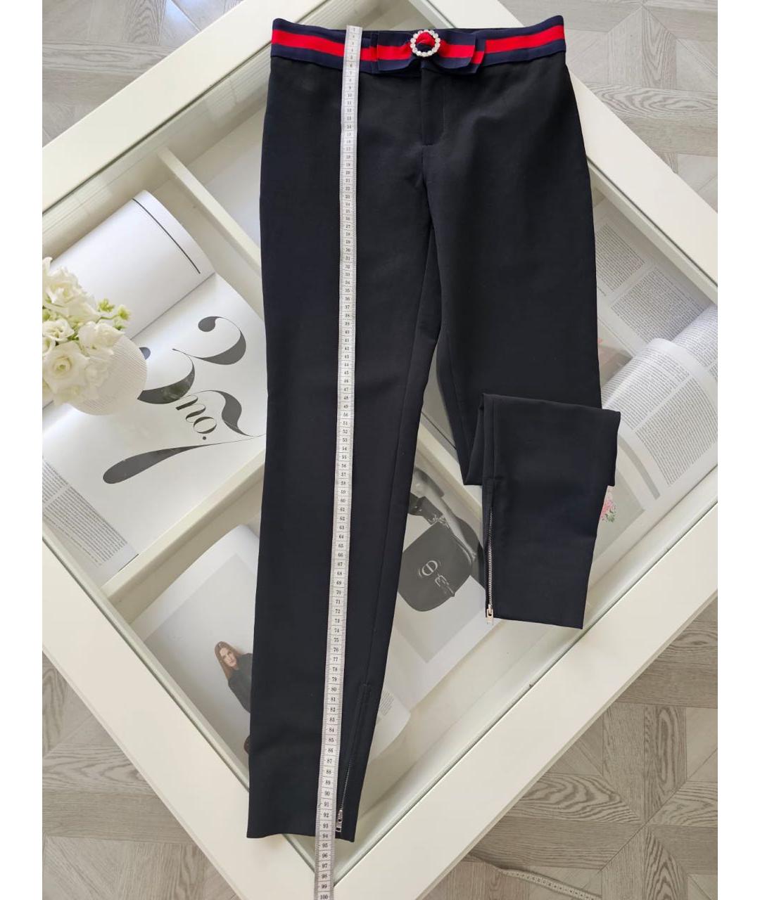 GUCCI Черные брюки узкие, фото 3