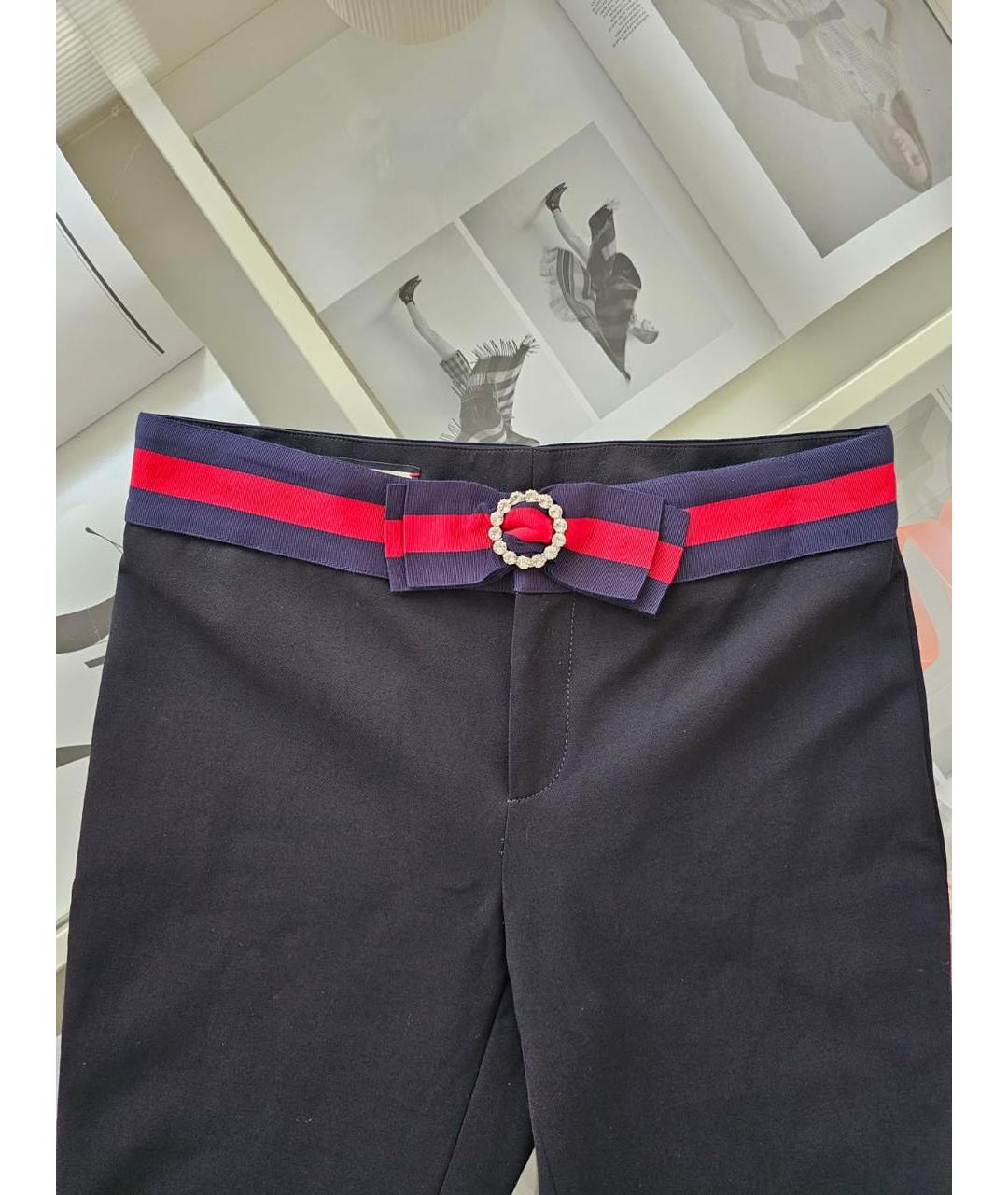 GUCCI Черные брюки узкие, фото 6