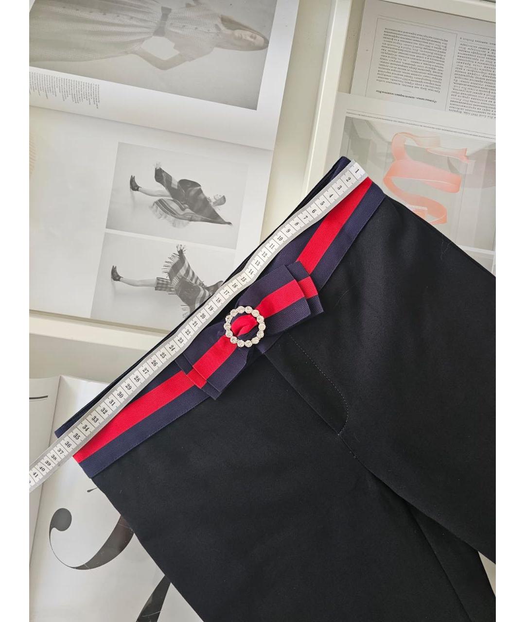 GUCCI Черные брюки узкие, фото 4