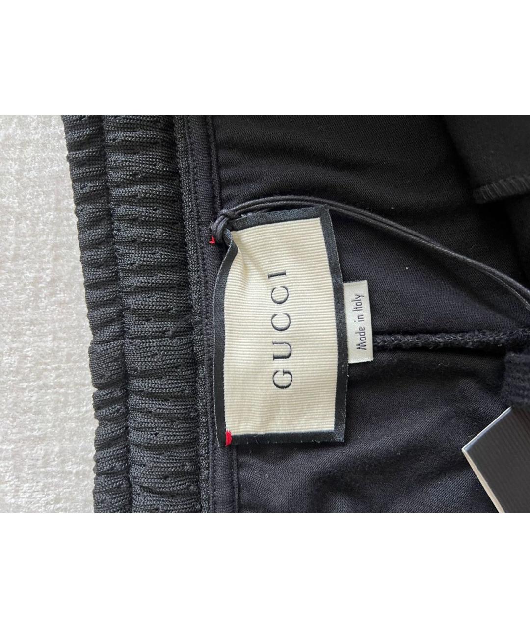 GUCCI Черные спортивные брюки и шорты, фото 2