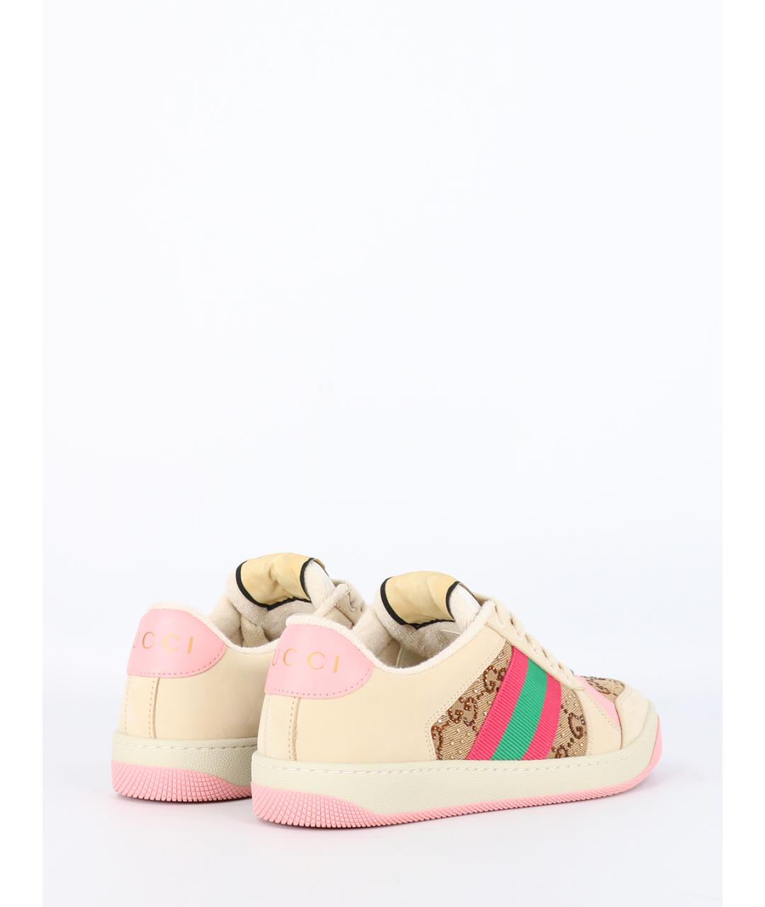 GUCCI Мульти текстильные кроссовки, фото 3