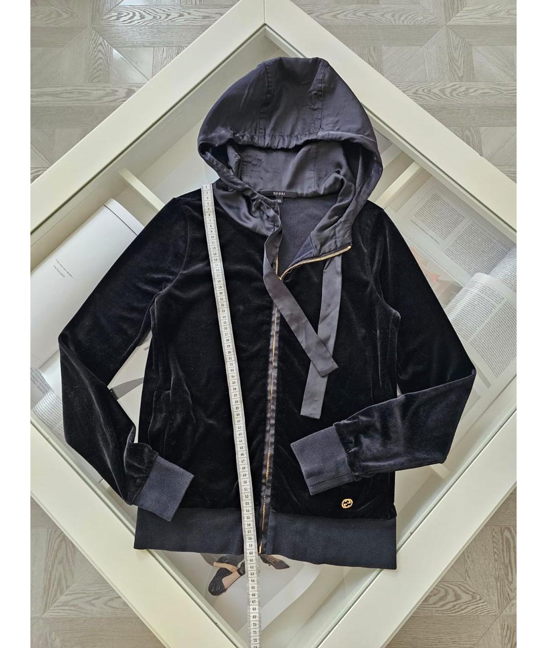 GUCCI Черный бархатный спортивные костюмы, фото 5