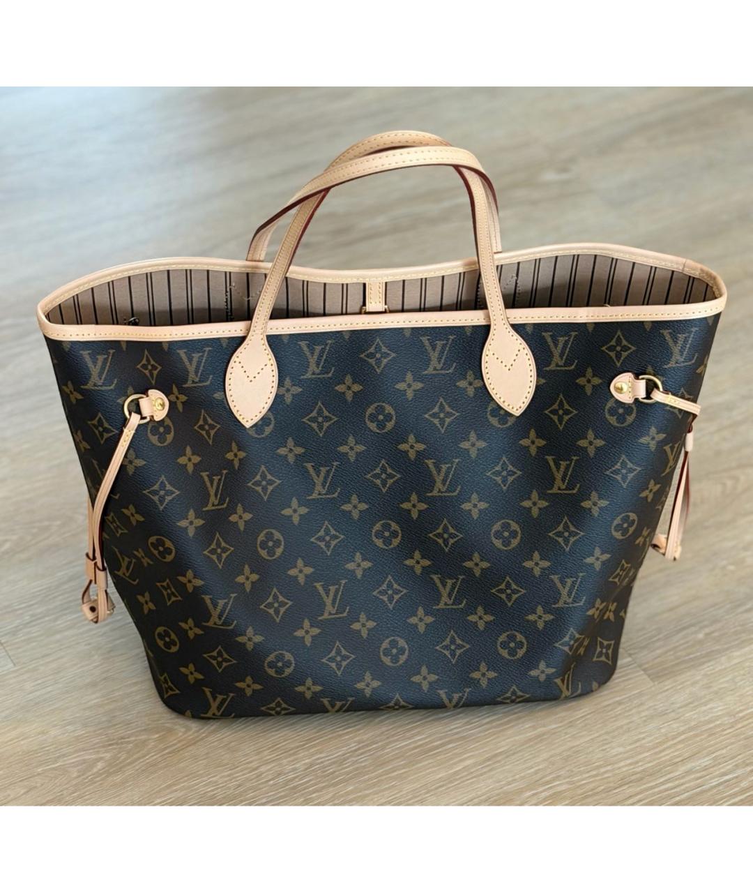 LOUIS VUITTON Коричневая сумка тоут, фото 2