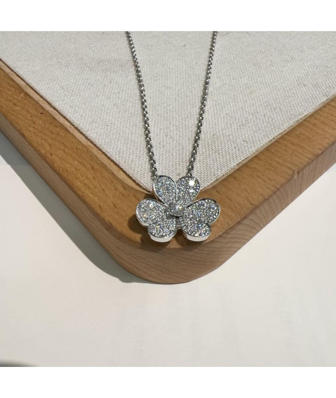 VAN CLEEF & ARPELS Серебряное колье из белого золота, фото 6