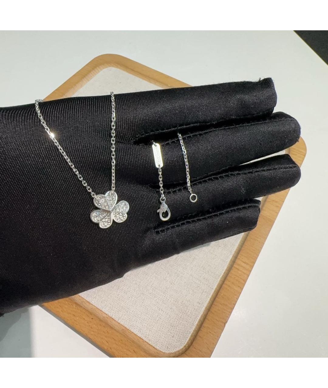 VAN CLEEF & ARPELS Серебряное колье из белого золота, фото 4