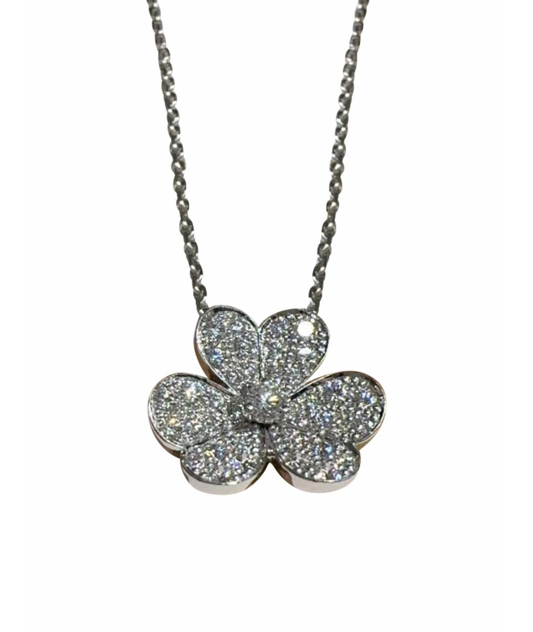 VAN CLEEF & ARPELS Серебряное колье из белого золота, фото 1