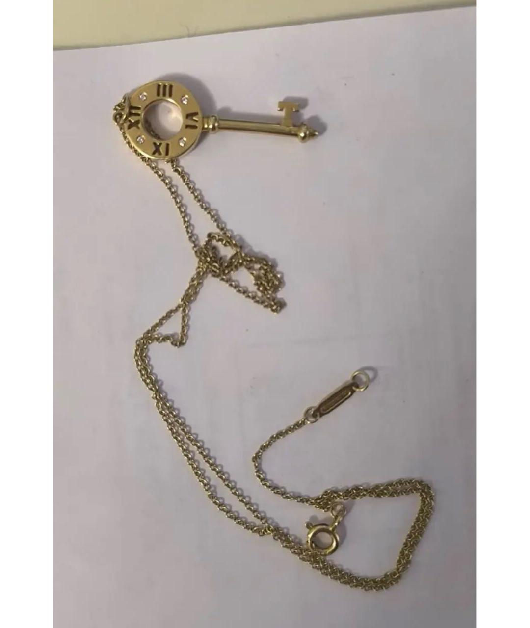 TIFFANY&CO Золотое колье из желтого золота, фото 2