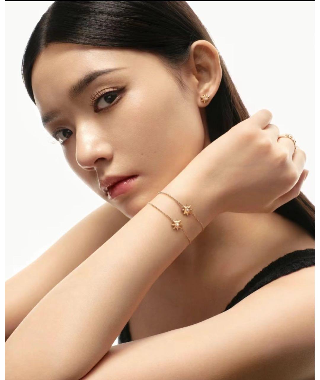 CHRISTIAN DIOR Золотые серьги из розового золота, фото 8