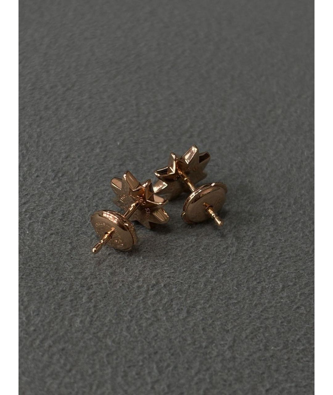 CHRISTIAN DIOR Золотые серьги из розового золота, фото 2