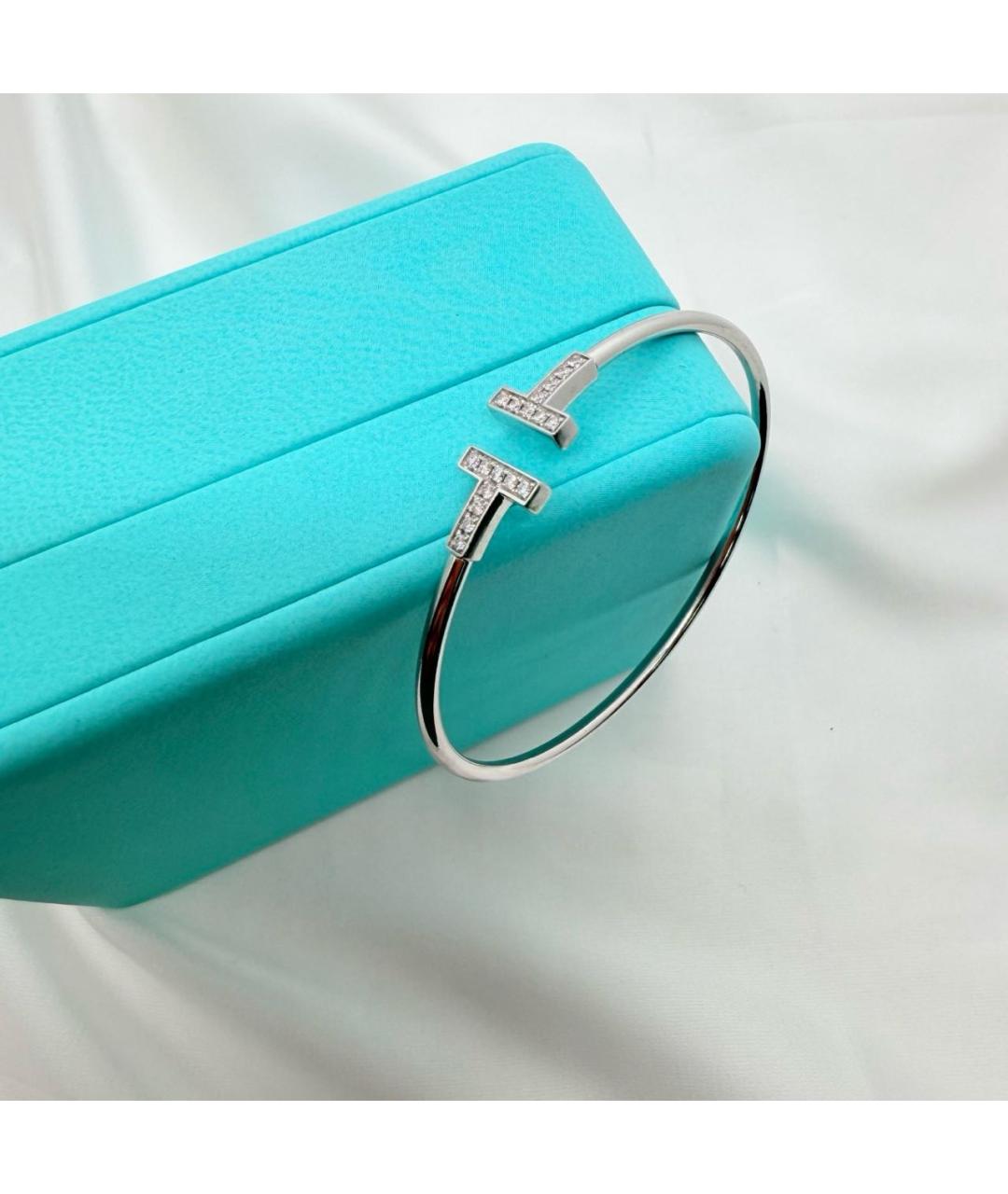 TIFFANY&CO Серебряный браслет из белого золота, фото 6