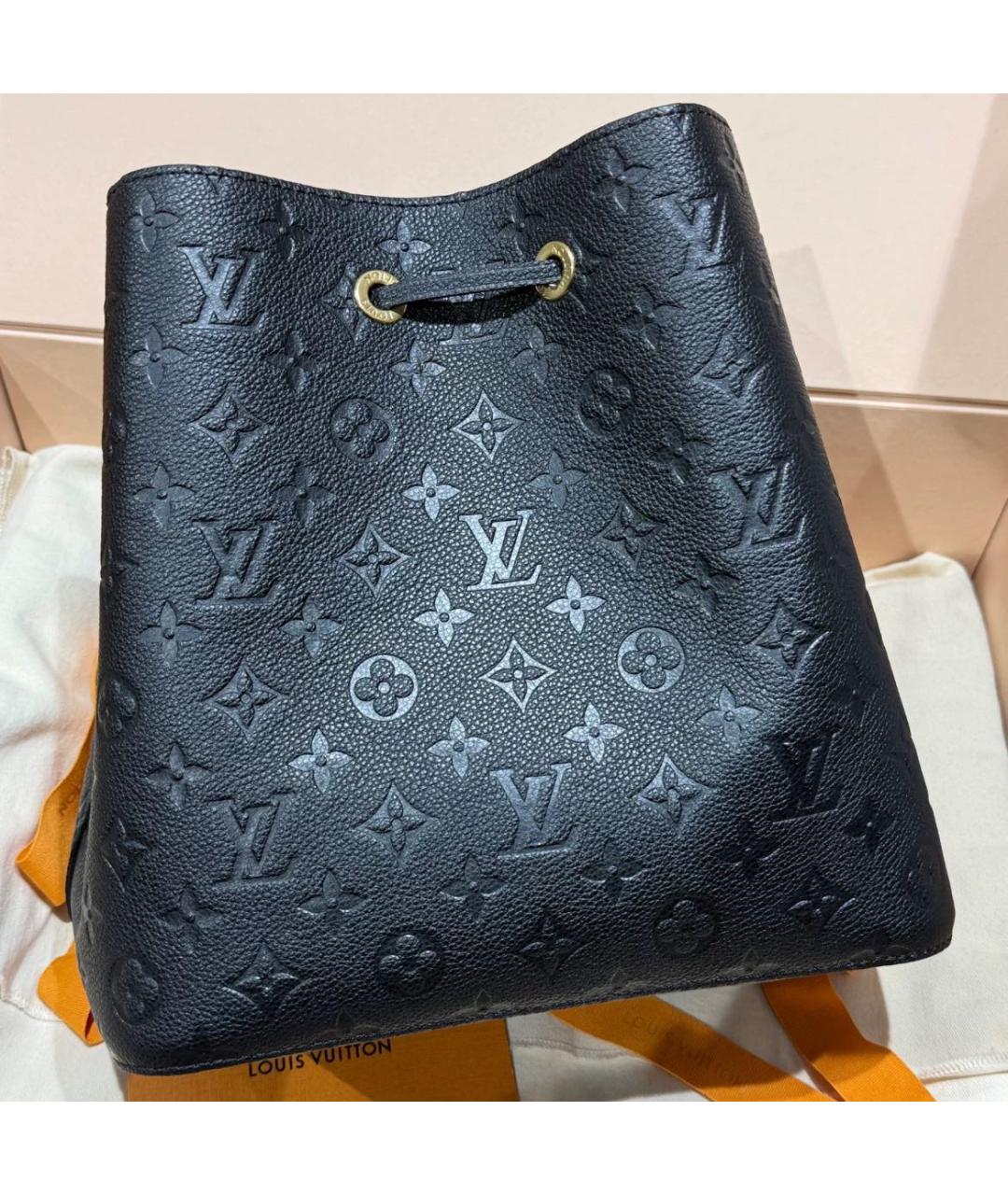 LOUIS VUITTON Черная сумка тоут, фото 4