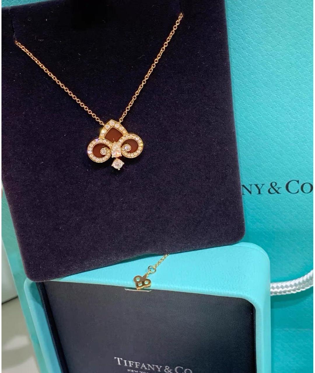 TIFFANY&CO Золотое колье из розового золота, фото 3
