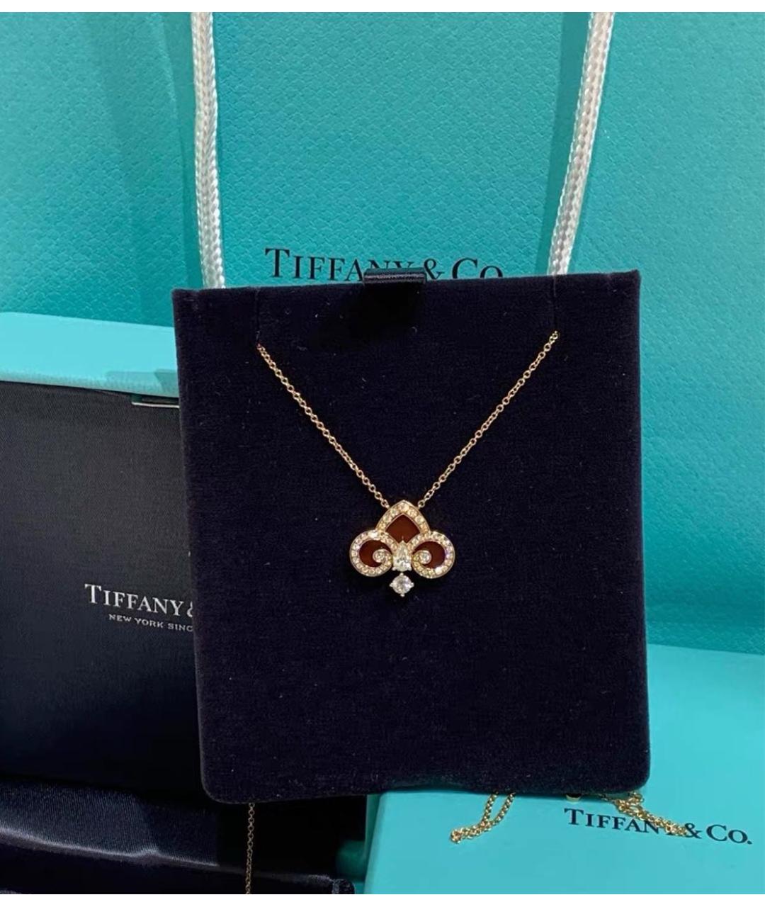 TIFFANY&CO Золотое колье из розового золота, фото 2