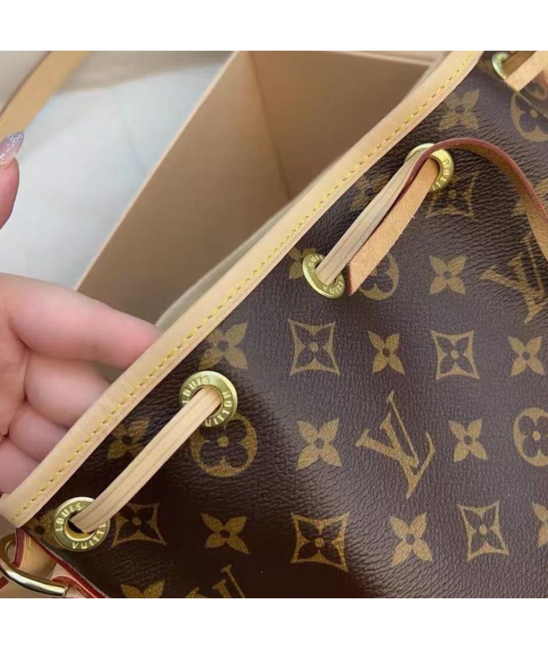 LOUIS VUITTON Коричневая сумка через плечо, фото 5