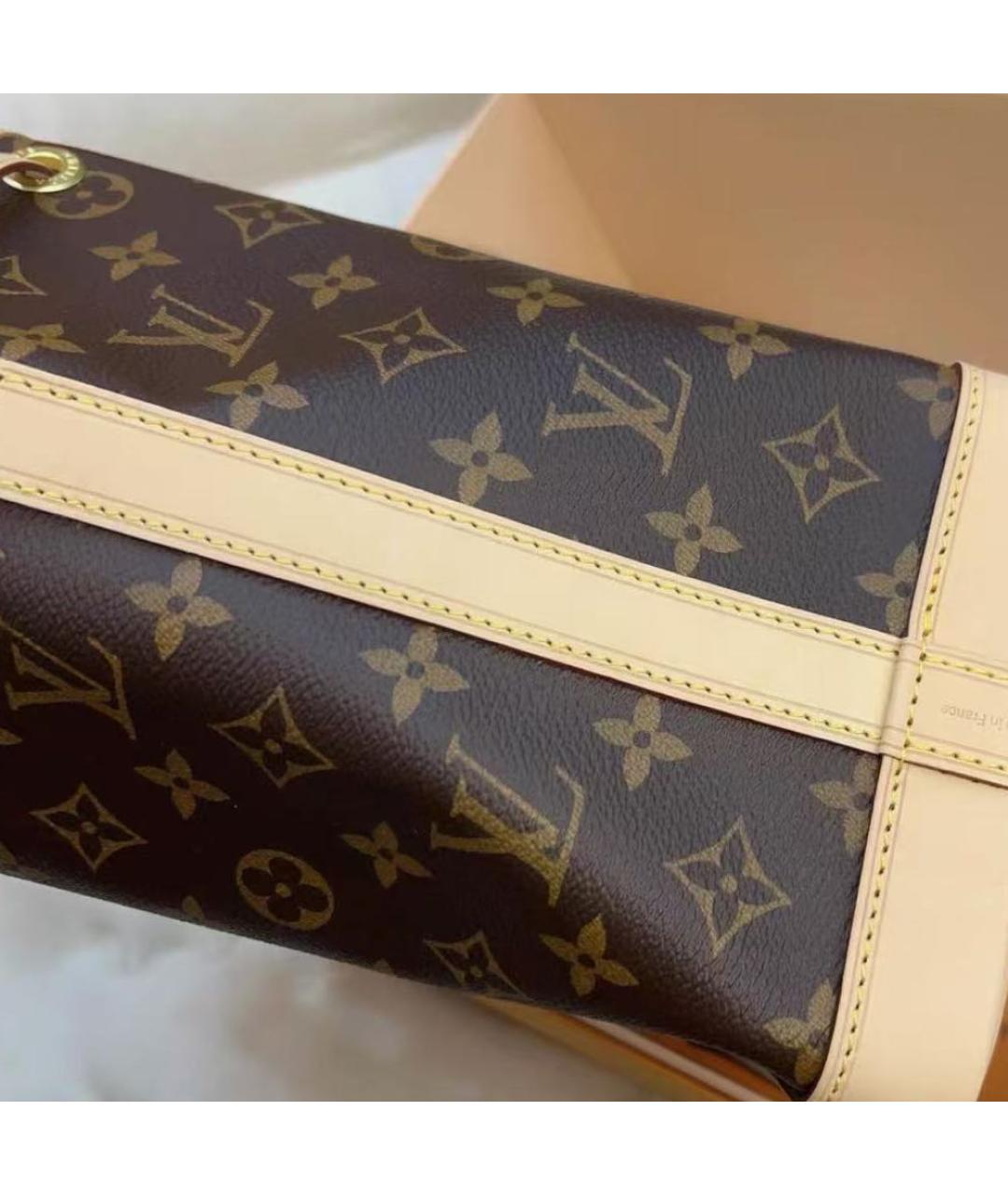 LOUIS VUITTON Коричневая сумка через плечо, фото 4