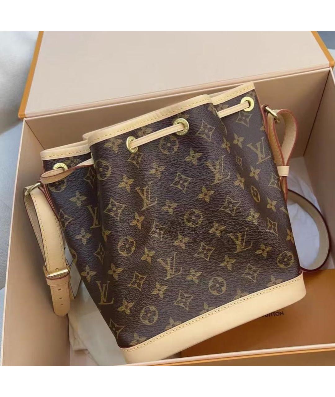 LOUIS VUITTON Коричневая сумка через плечо, фото 2