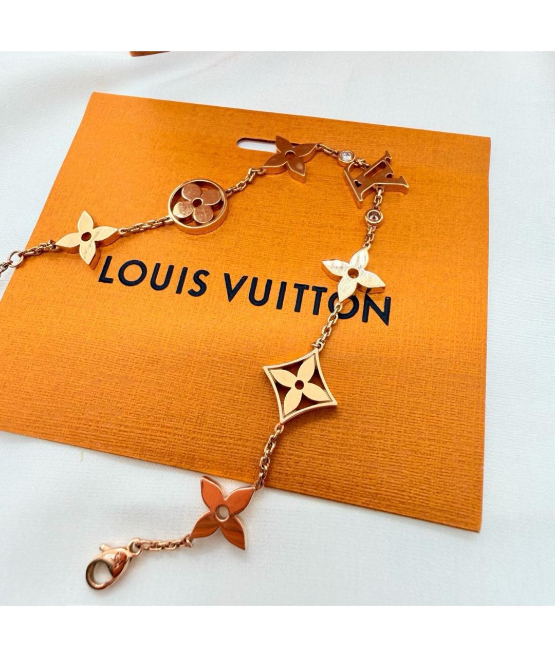 LOUIS VUITTON Золотой браслет из розового золота, фото 3