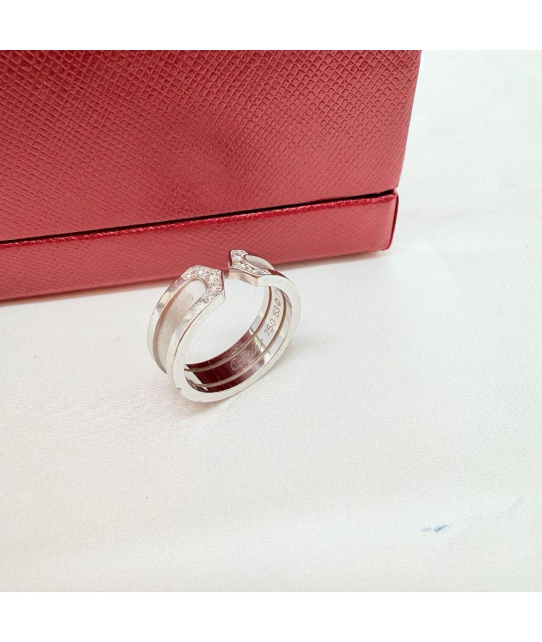 CARTIER Серебряное кольцо из белого золота, фото 5