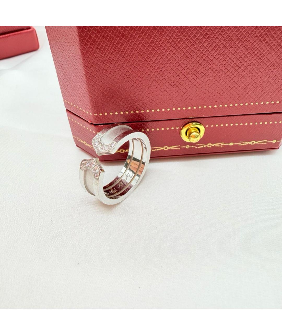 CARTIER Серебряное кольцо из белого золота, фото 4
