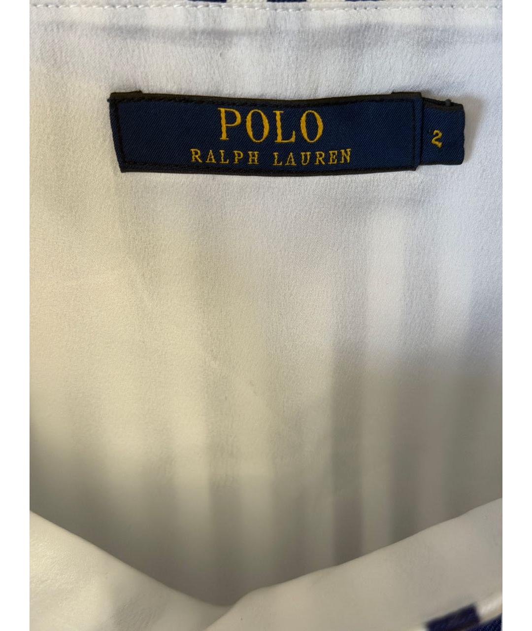 POLO RALPH LAUREN Мульти хлопковая юбка мини, фото 3