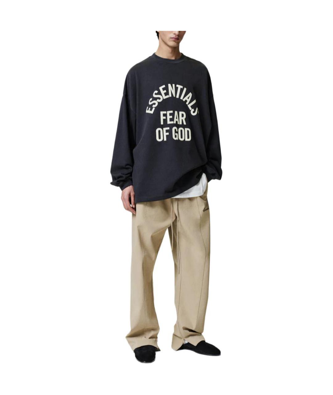 FEAR OF GOD ESSENTIALS Бежевые повседневные брюки, фото 3
