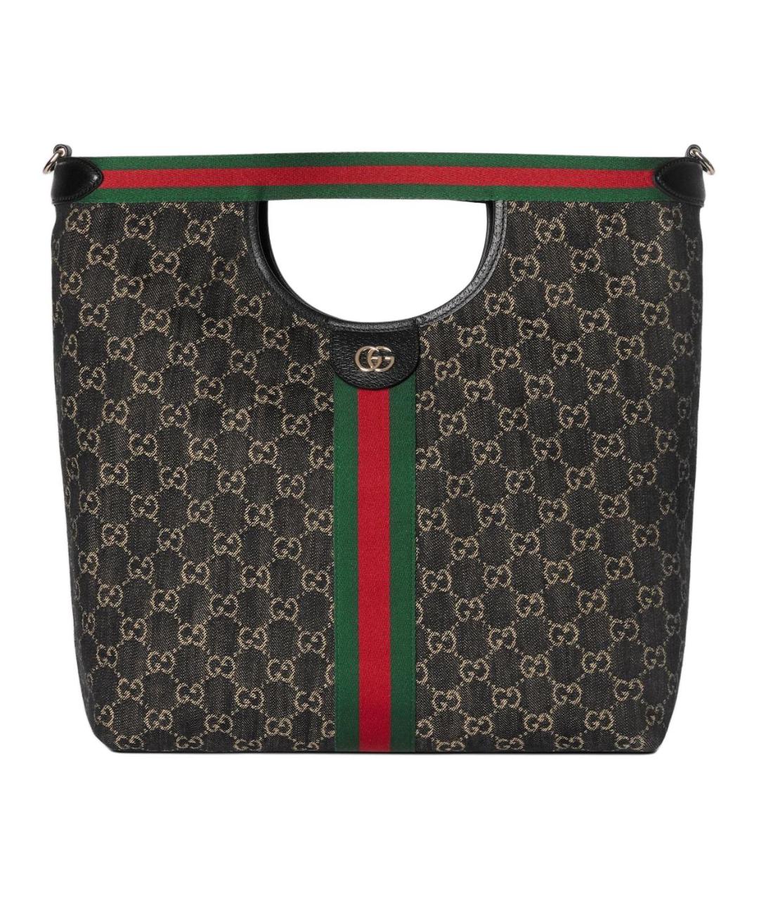 GUCCI Черная сумка на плечо, фото 4