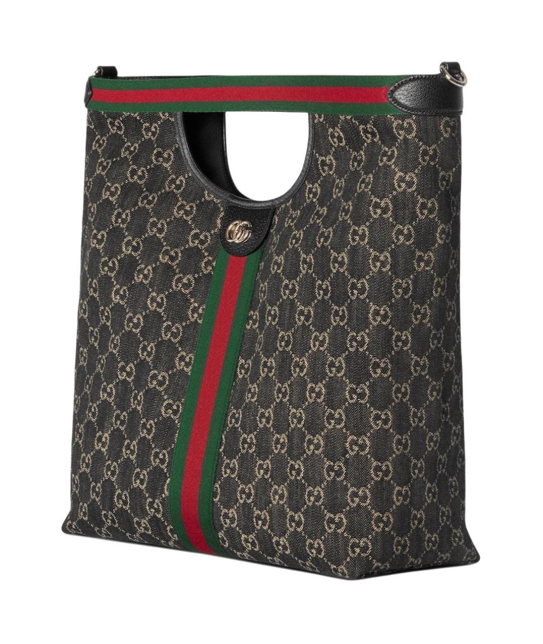 GUCCI Черная сумка на плечо, фото 2