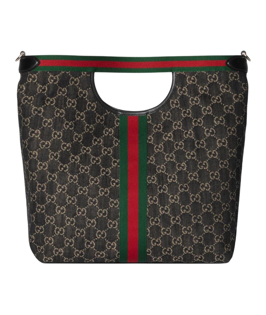 GUCCI Черная сумка на плечо, фото 3
