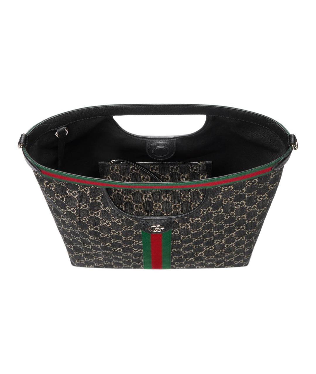 GUCCI Черная сумка на плечо, фото 5