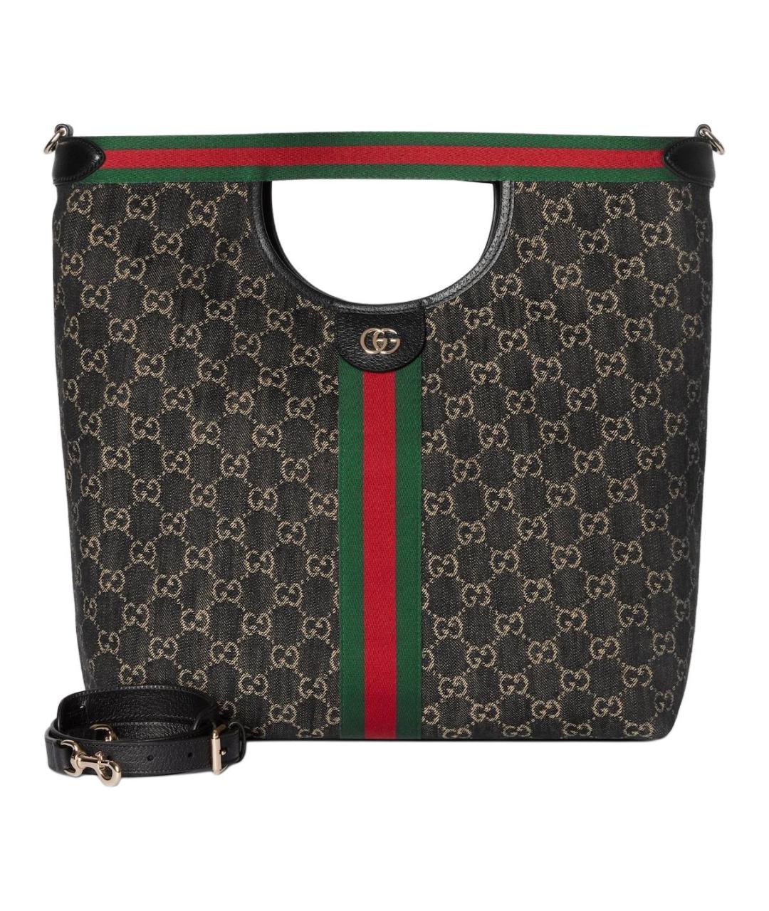 GUCCI Черная сумка на плечо, фото 1