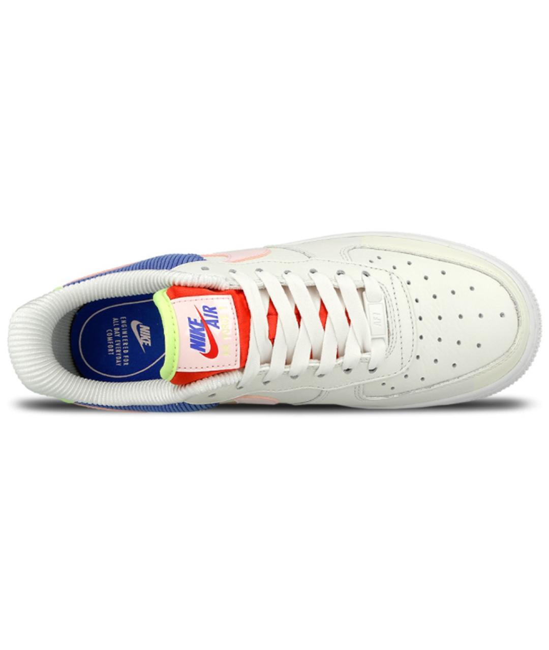 NIKE Белые кожаные кроссовки, фото 5