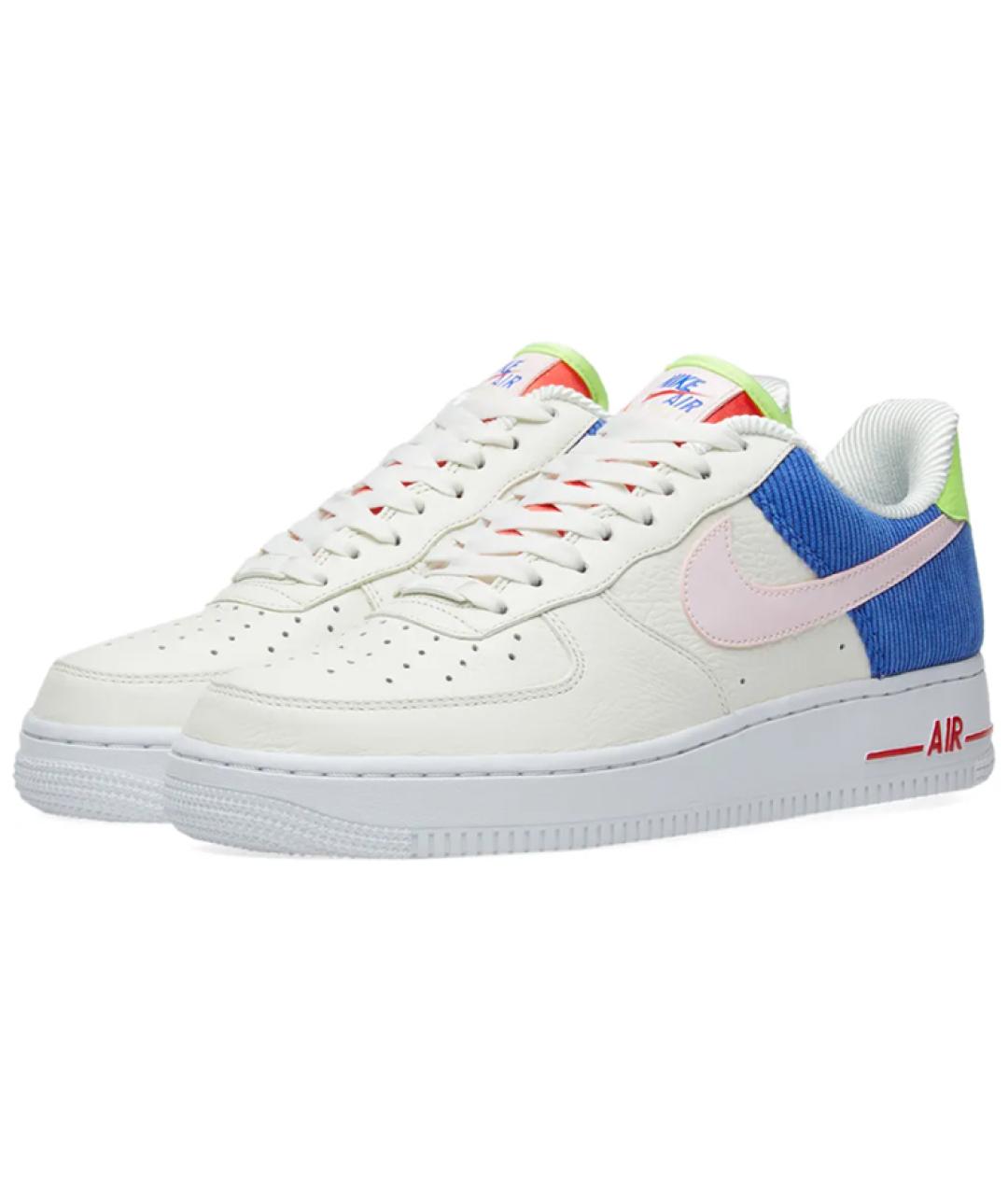 NIKE Белые кожаные кроссовки, фото 3