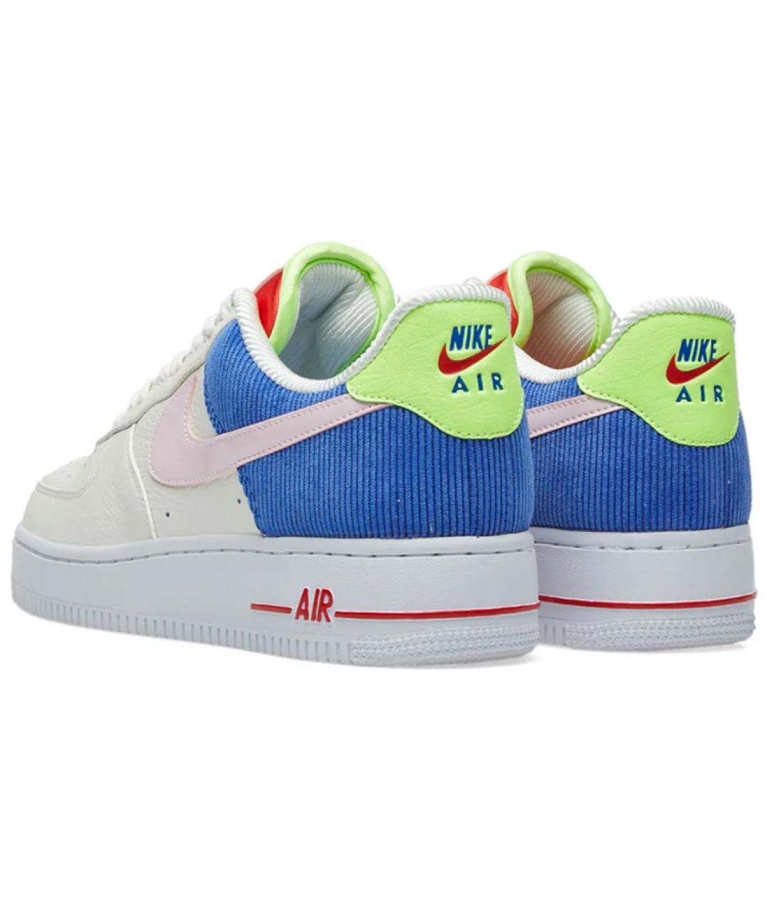 NIKE Белые кожаные кроссовки, фото 4