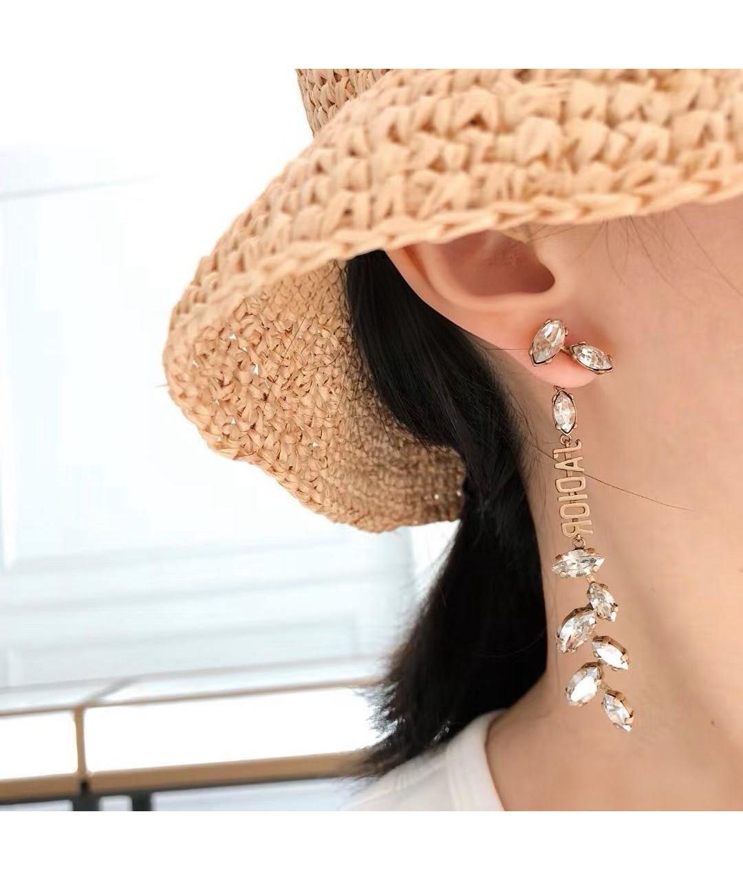 CHRISTIAN DIOR Золотые серьги, фото 5