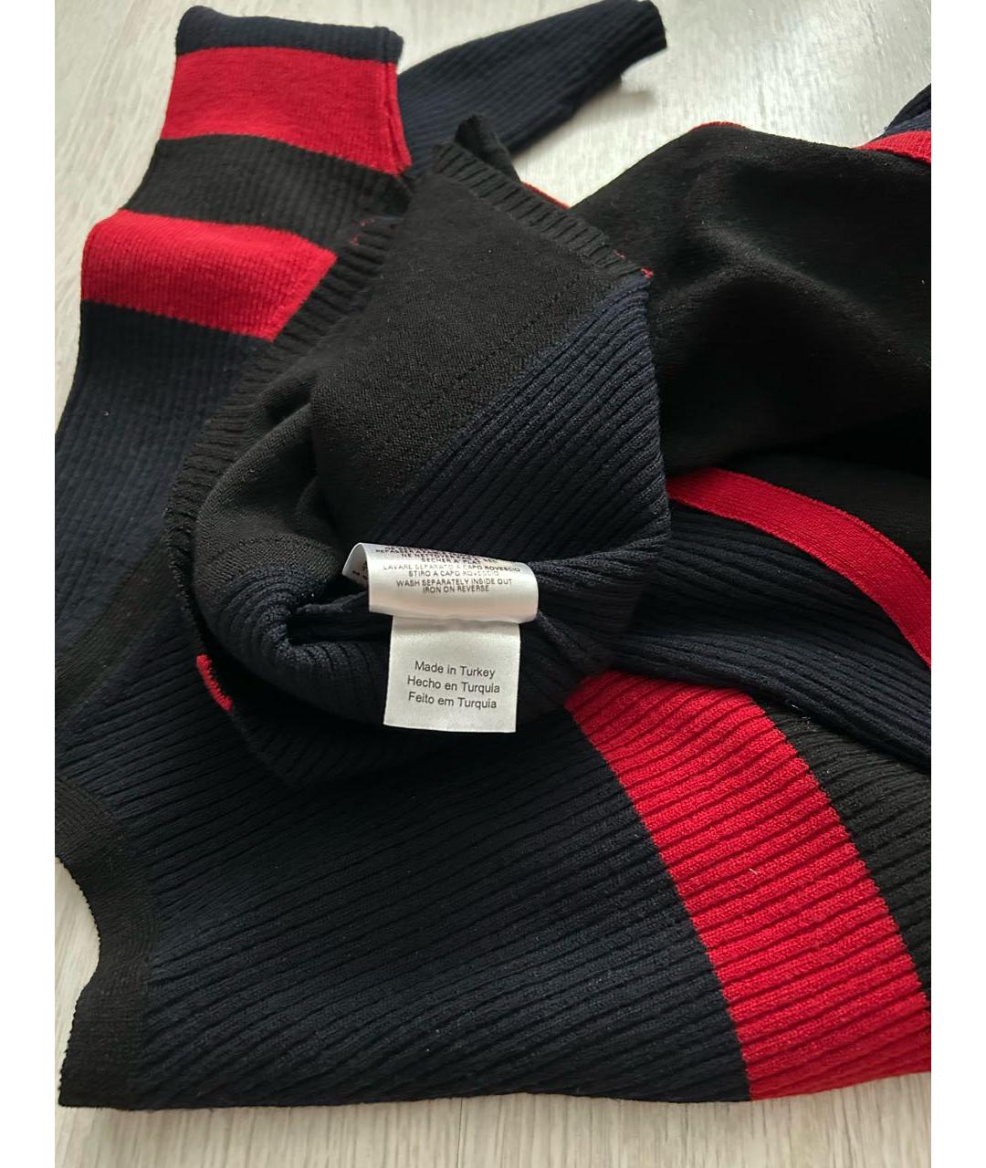 MCQ ALEXANDER MCQUEEN Мульти шерстяное повседневное платье, фото 5
