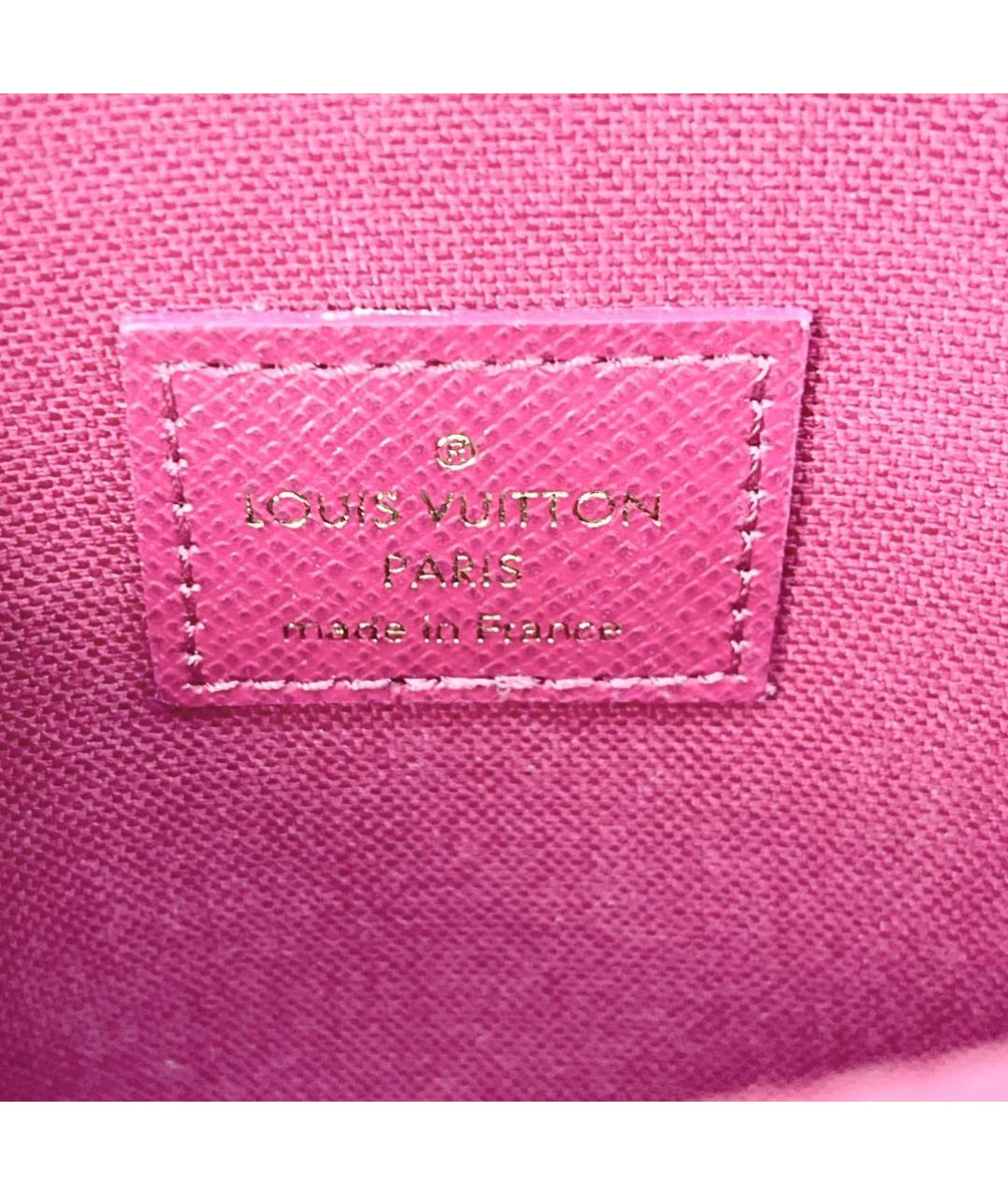 LOUIS VUITTON Коричневая сумка через плечо, фото 5
