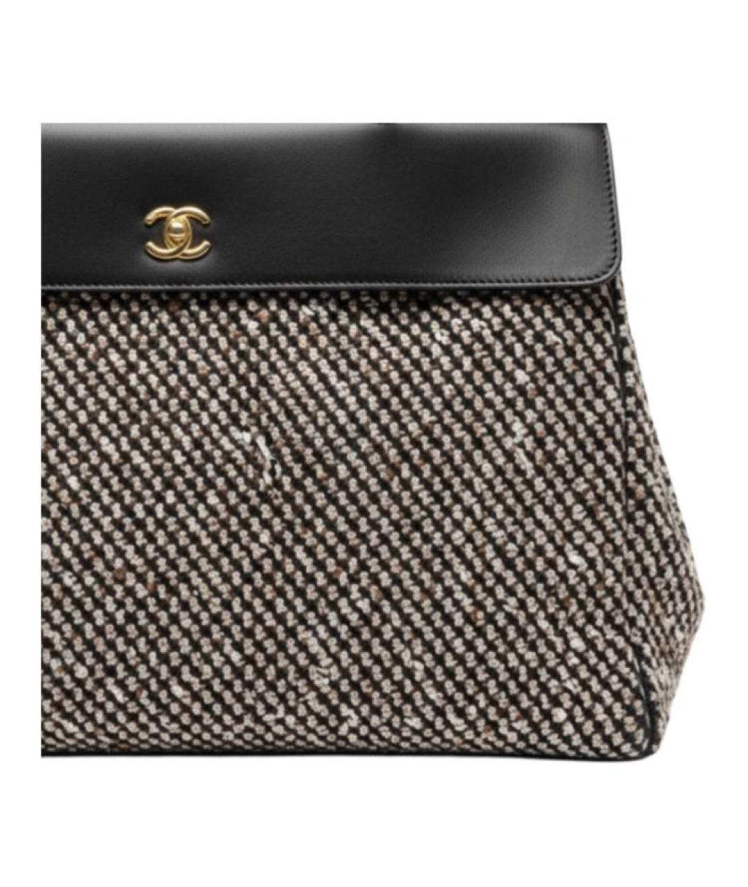 CHANEL Черная сумка через плечо, фото 3
