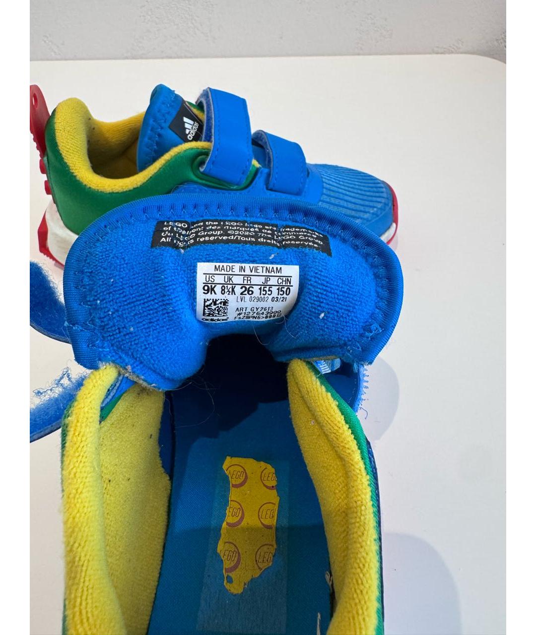 ADIDAS Мульти текстильные кеды, фото 4