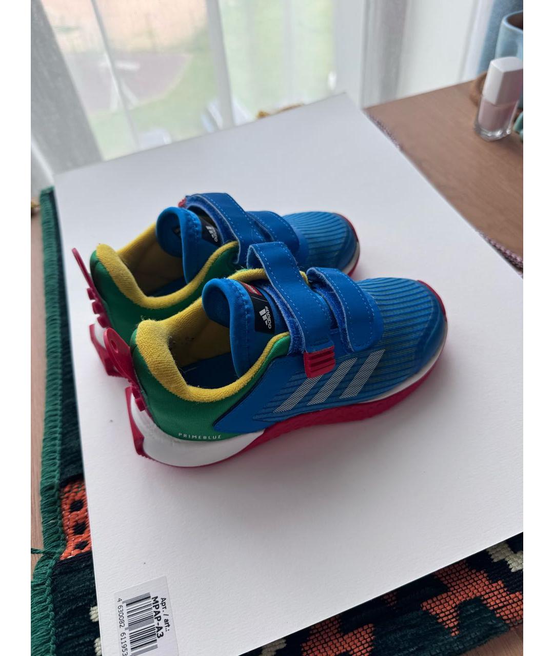 ADIDAS Мульти текстильные кеды, фото 3